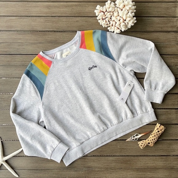 🌴🔆RIP CURL- PALM BEACH CREW SWEATSHIRT🔆🌴 - Picture 2 of 10